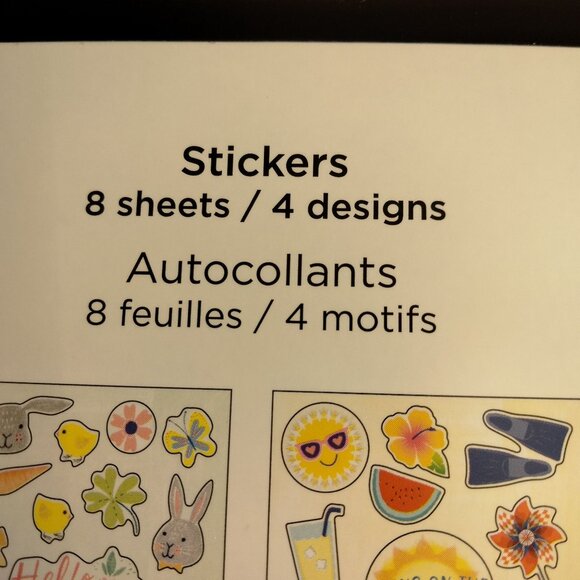 Seasonal Stickers Set 166 Count Fall Winter Spring Summer American Greetings - Picture 10 of 10